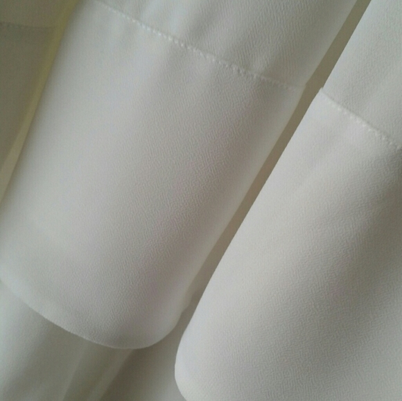 DKNY Black and White Sleeveless High Low Dress Size 4 - Picture 14 of 15